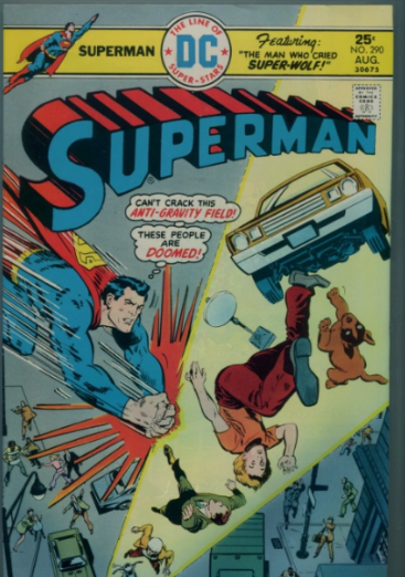 *** Pre-Owned *** SUPERMAN The man who cried Superwolf